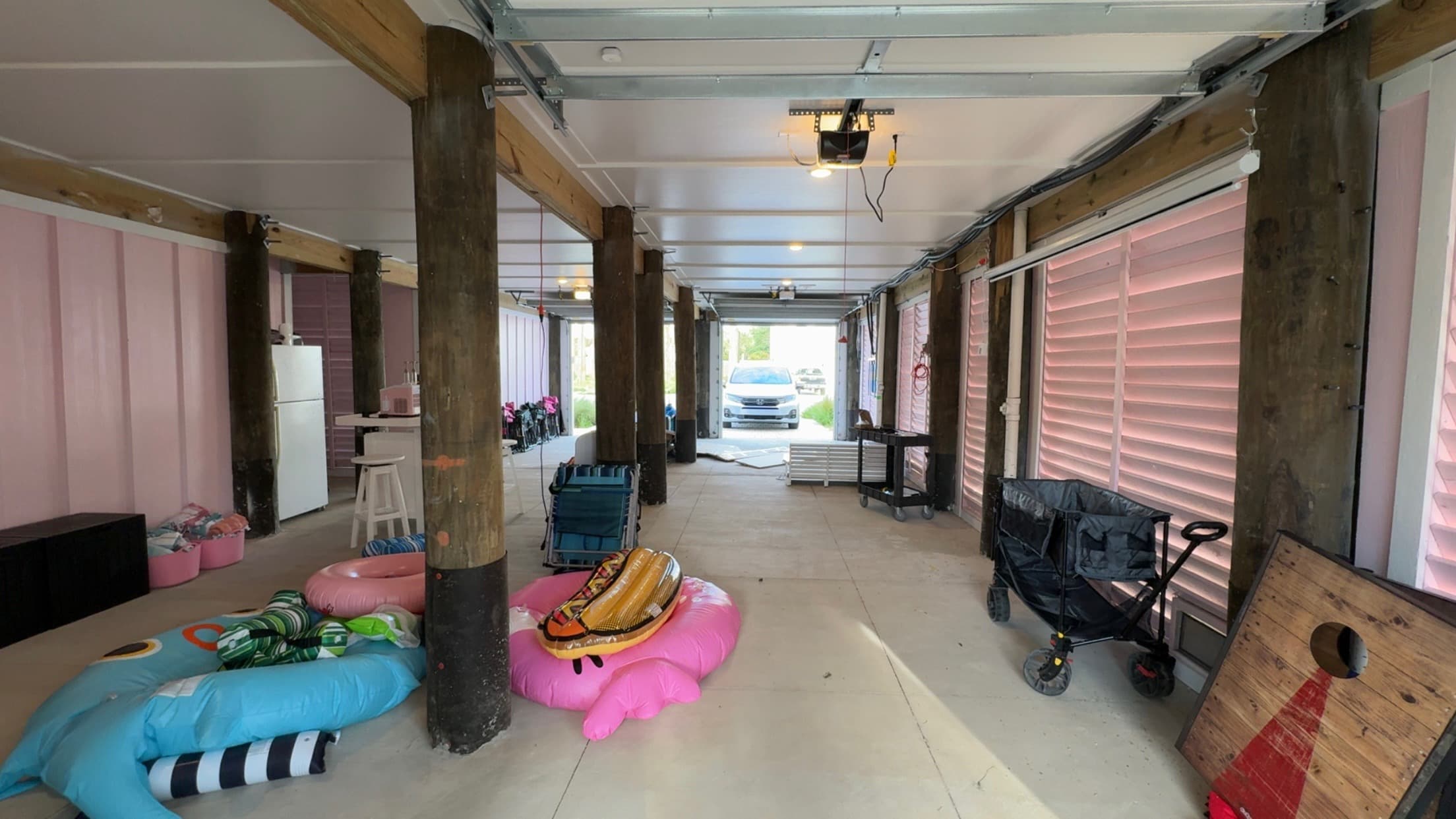 Garage area at our Perdido Key home
